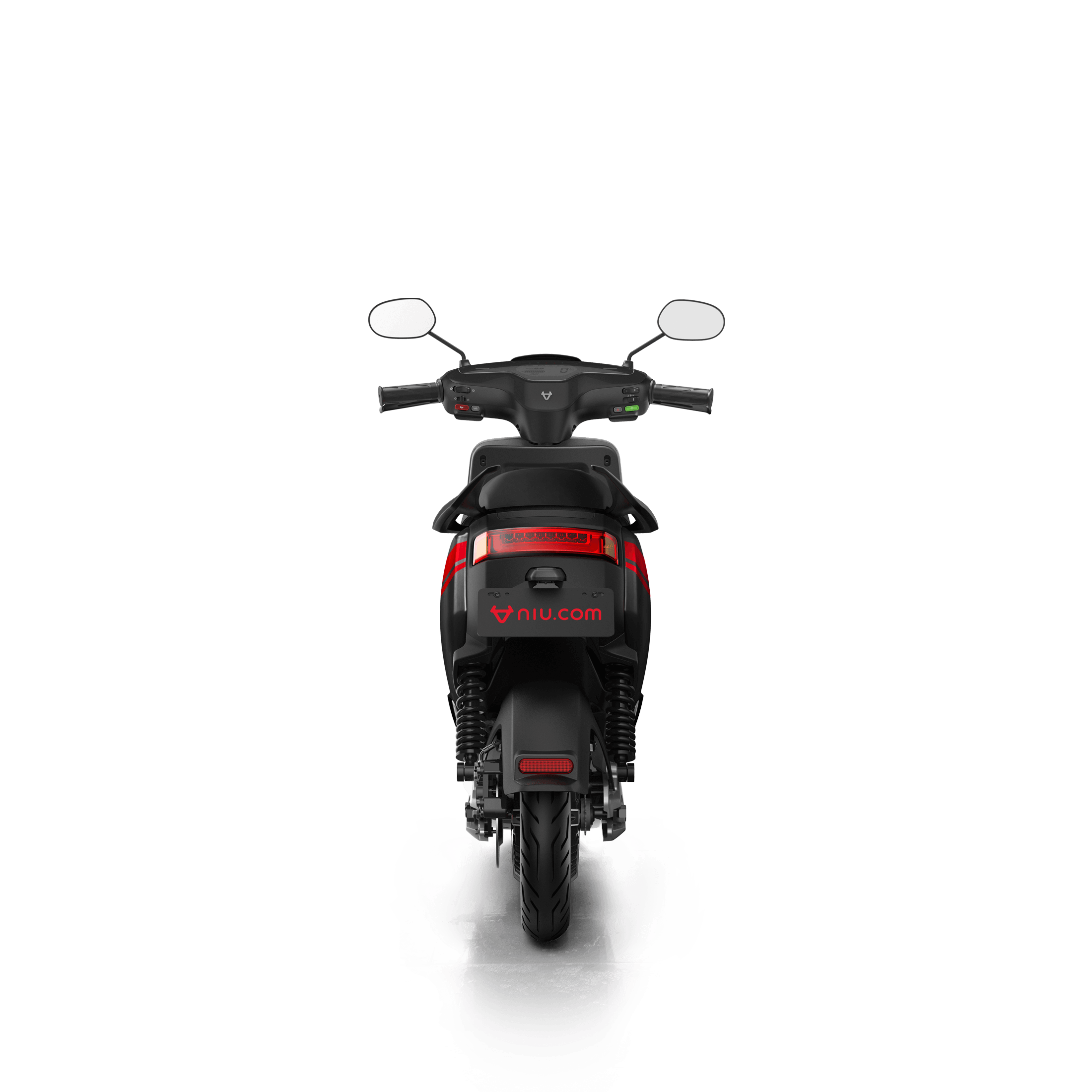 NIU MQI SPORT noir dos image NIU MQI SPORT noir dos