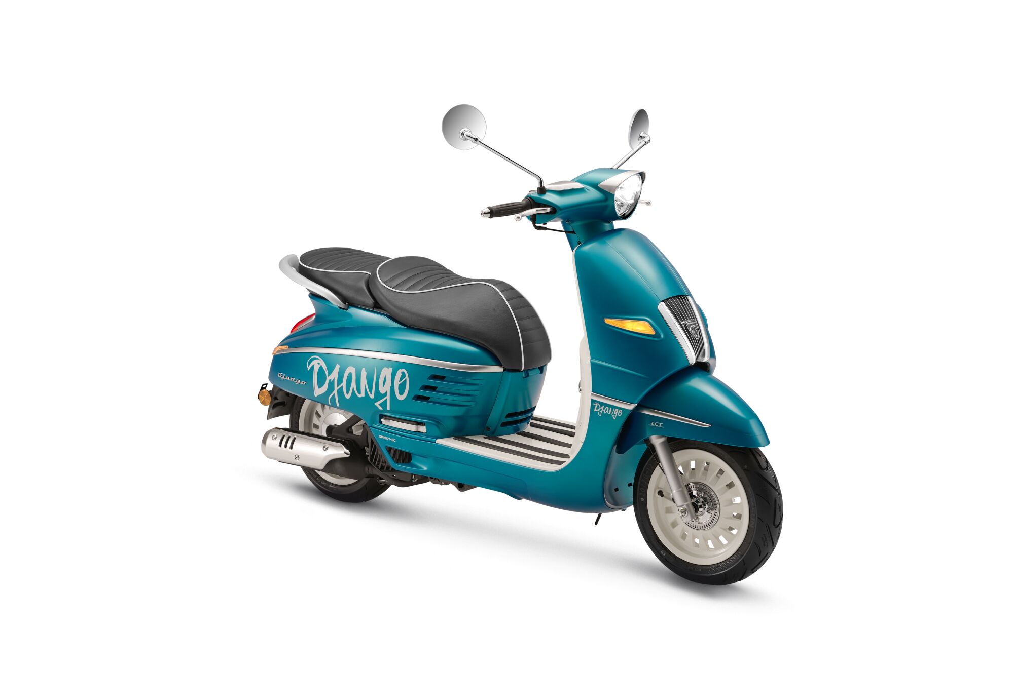 PEUGEOT DJANGO 50 CLASSIC HOT COLOR blue PEUGEOT DJANGO 50 CLASSIC HOT COLOR PARADISE BLUE