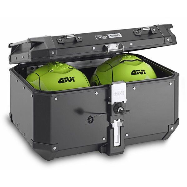 Top case GIVI Trekker Outback 58 Aluminium 1 image Top case GIVI Trekker Outback 58 noir