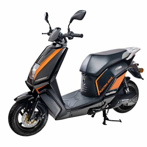 pink me 50 noir orange image pink me 50cc electrique noir orange