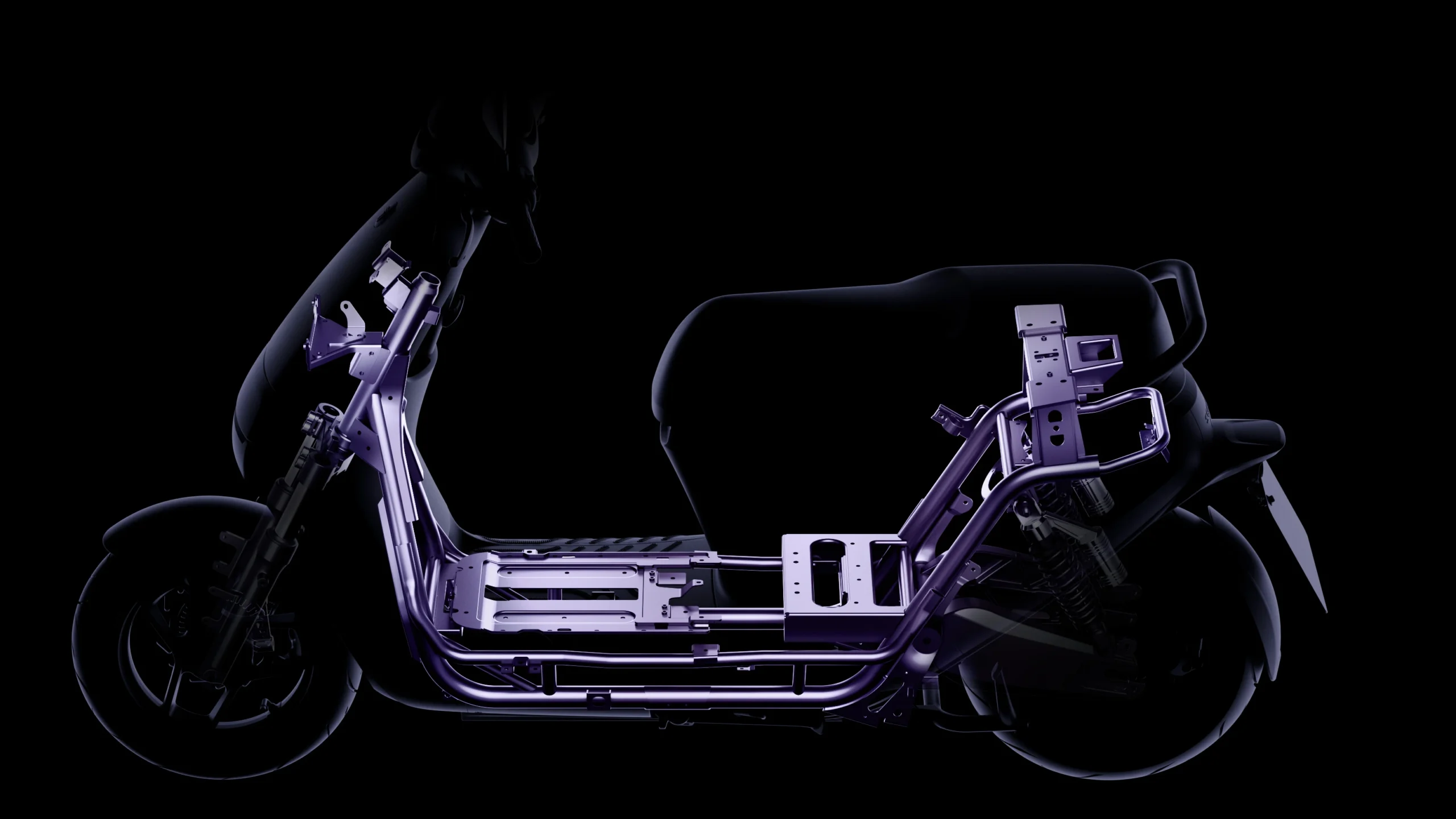 segway-e300se-interieur Châssis du scooter électrique Segway E300SE