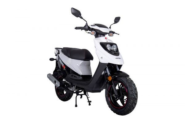 legend-r-50cc-blanc scooter Mash Legend'R 50 blanc