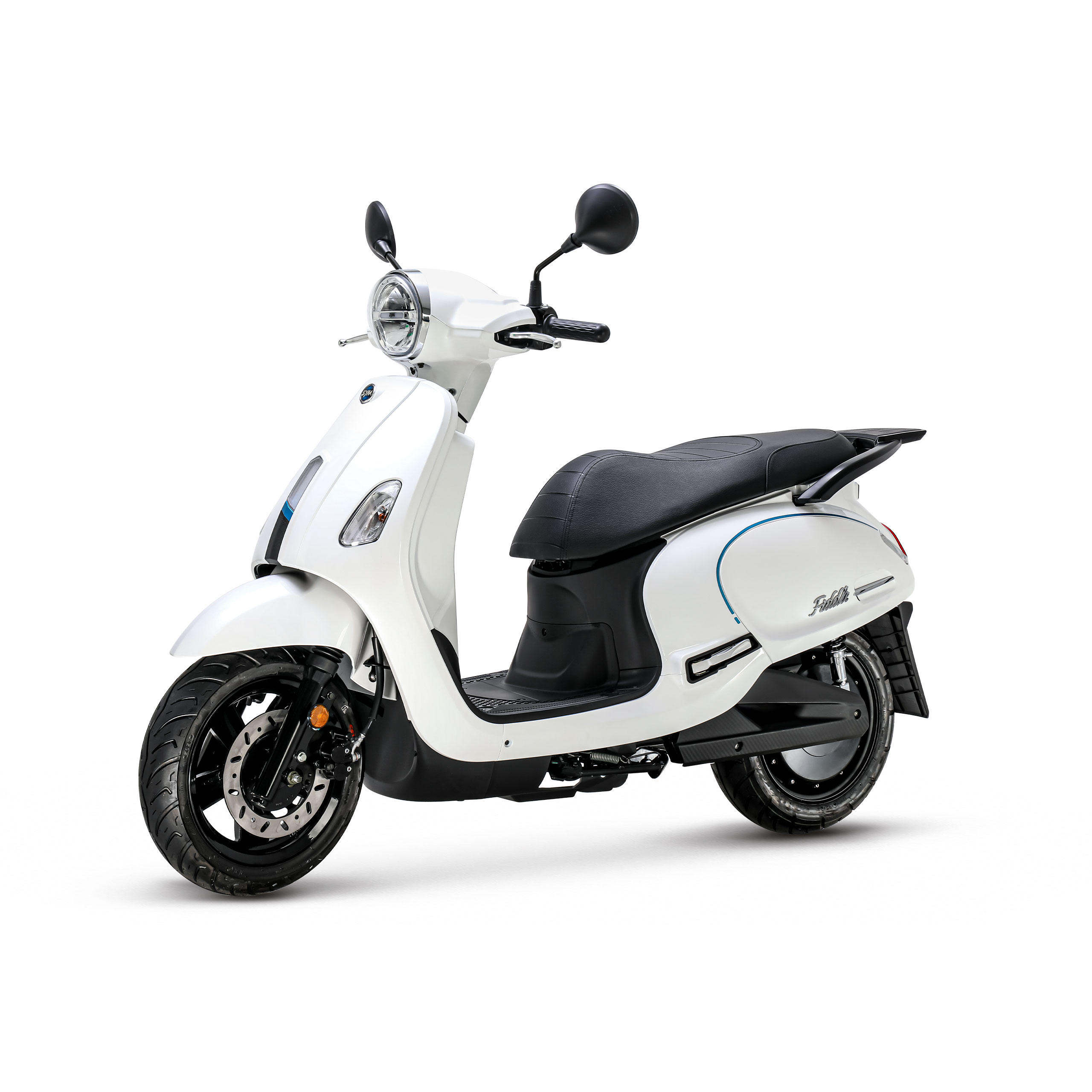 SYM E-FIDDLE 45KM 2 batterie blanc image SYM E-FIDDLE 45KM/H 2 BATTERIE blanc