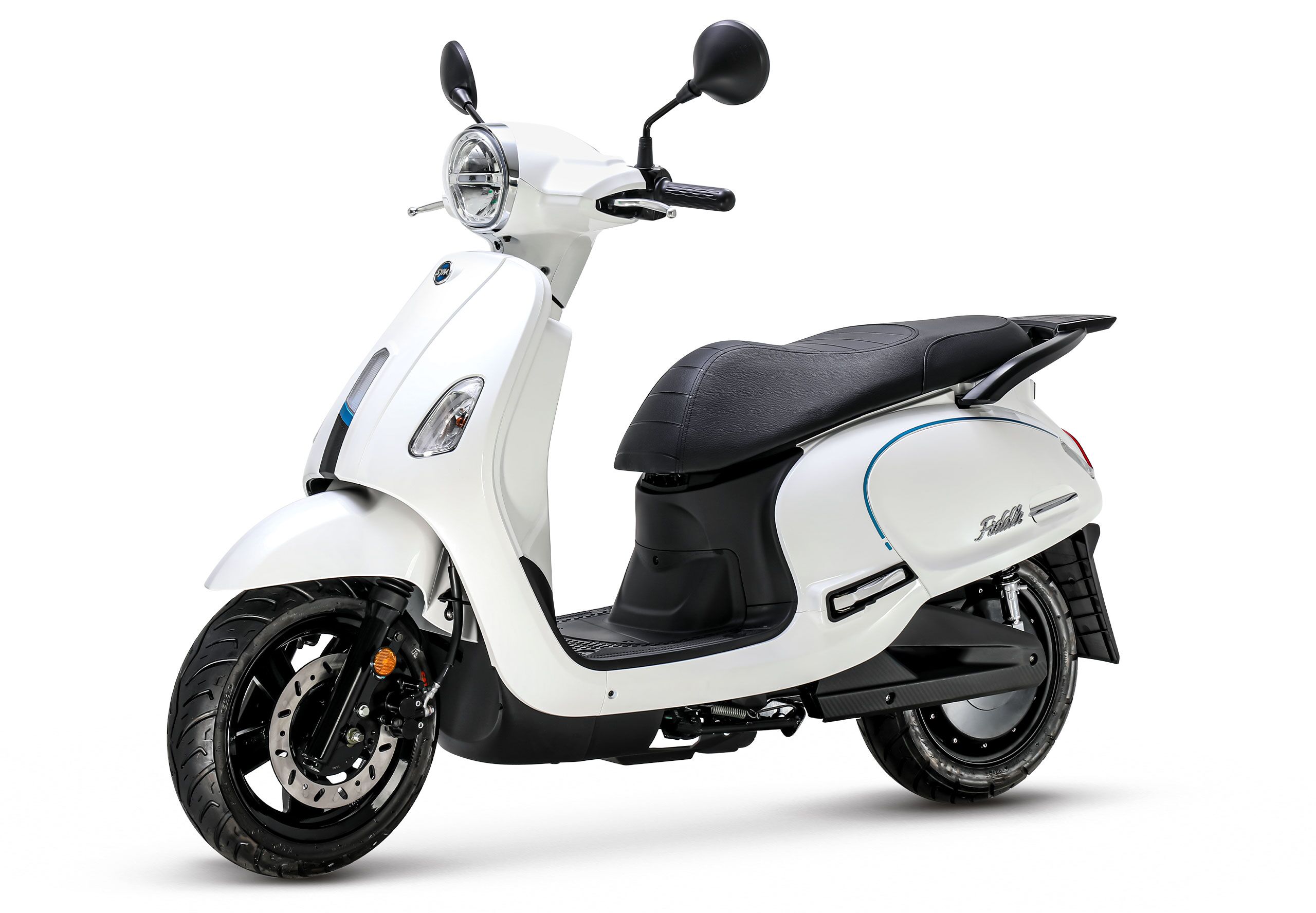 SYM E-FIDDLE 45KM blanc image SYM E-FIDDLE 45KM/H blanc
