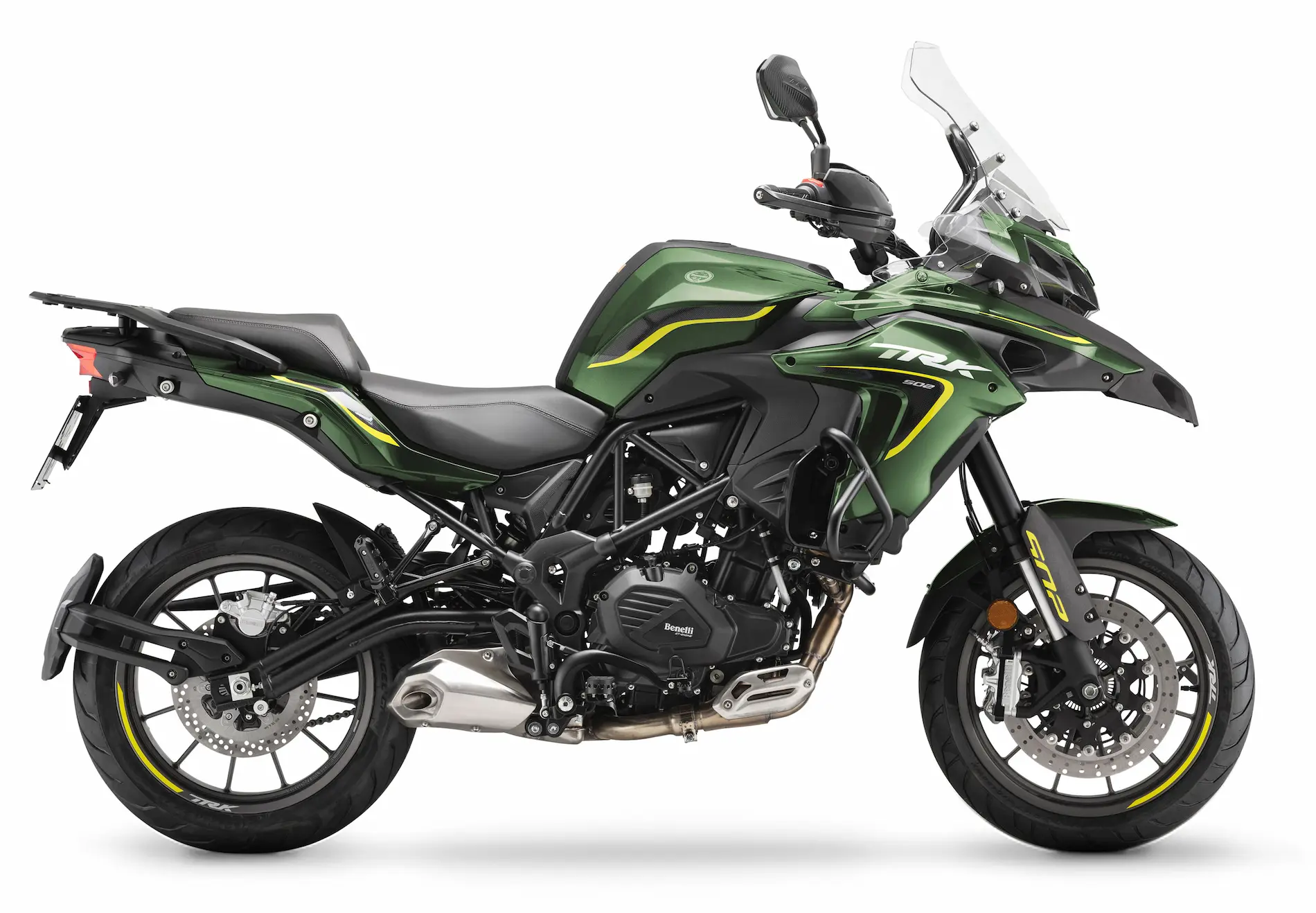 Moto d'aventure 500cc vert image BENELLI TRK 502 CC E5 vert