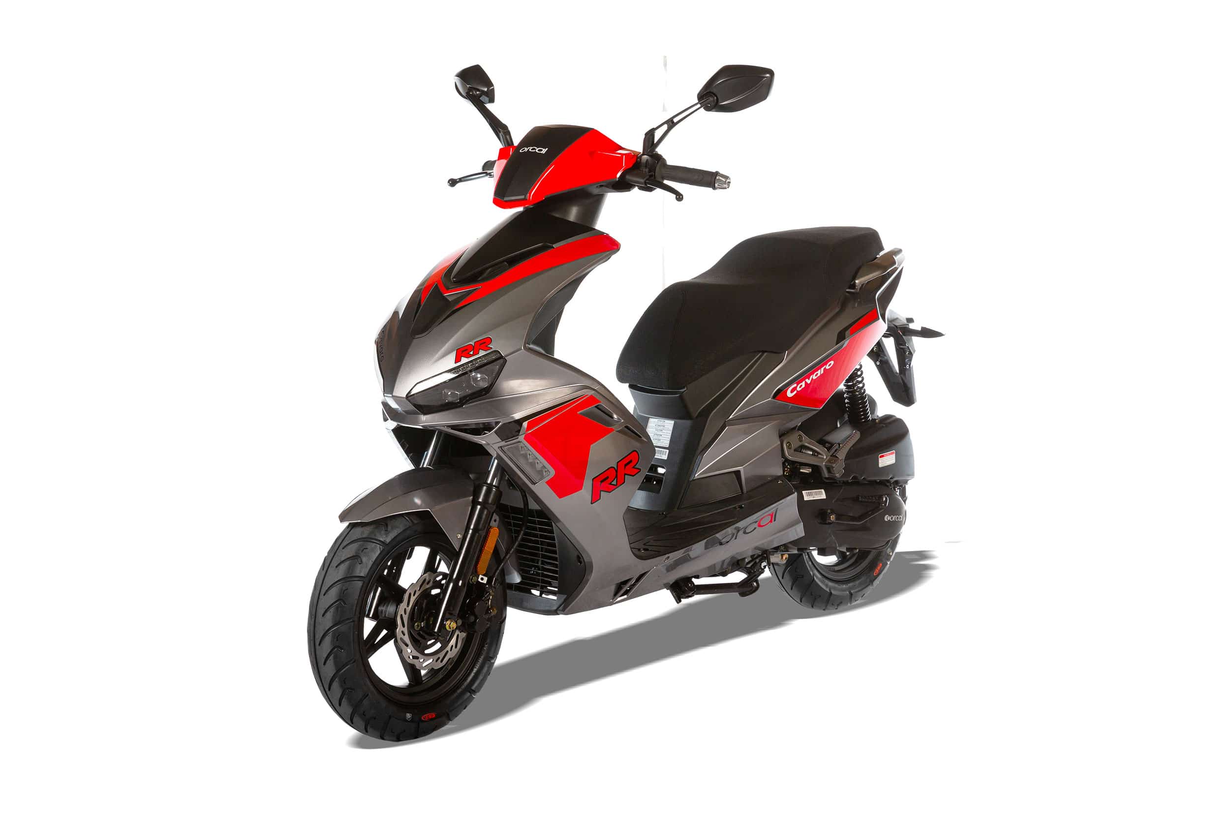 cavaro-silver-3-4-av2 gris-rouge image ORCAL CAVARO10 50CC