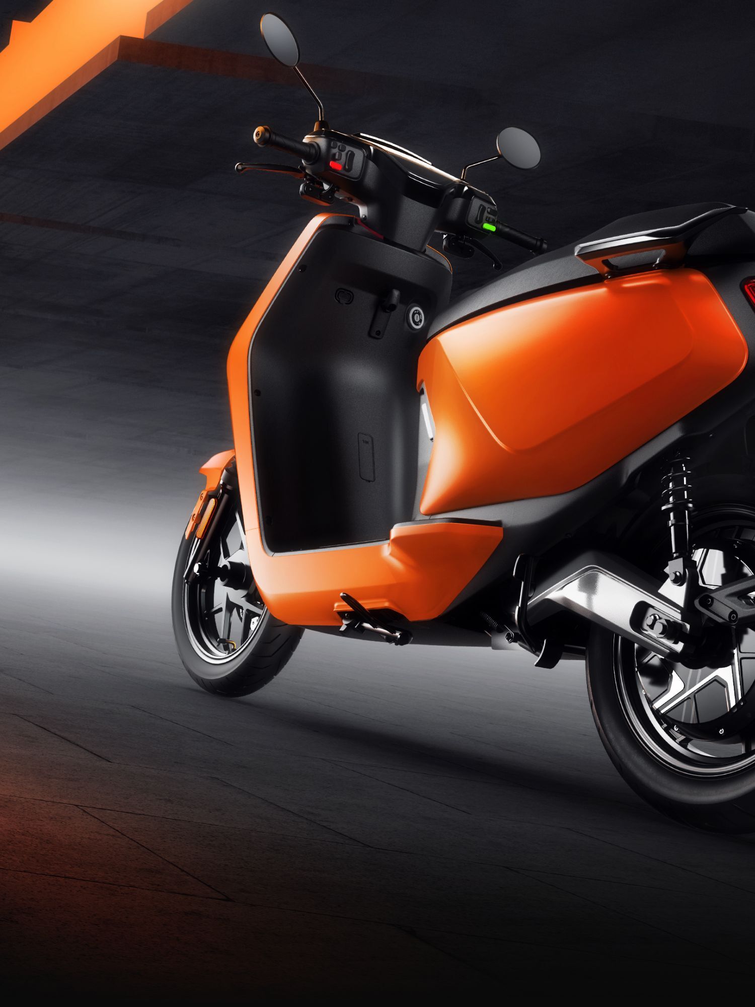 NIU MQI GT EVO orange image Scooter électrique rapide NIU MQI GT EVO orange