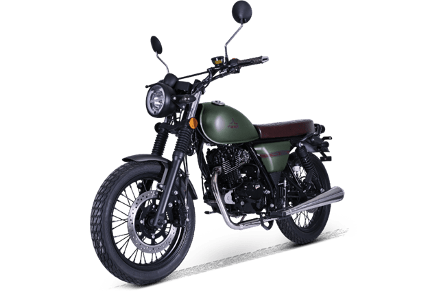 Mash Seventy 125 vert Moto marque Mash seventy 125 vert mat